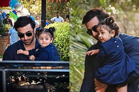 In Frame: Ranbir Kapoor with Raha