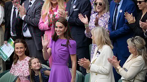 Kate, Princess of Wales, at Wimbledon 2024