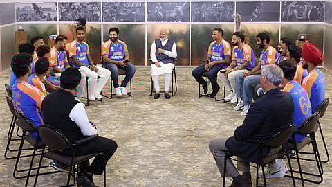 PM Modi hosts Indian cricket team after T20 World Cup win, playfully asks Rohit Sharma about soil’s taste
