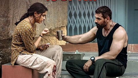 Sharvari and John Abraham in Vedaa