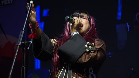 In frame: Daisuki cosplay band