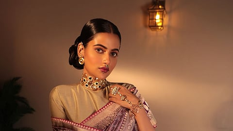 Actress Ushasi Ray flaunts three Bengali monsoon wedding looks in timeless Benarasi weaves