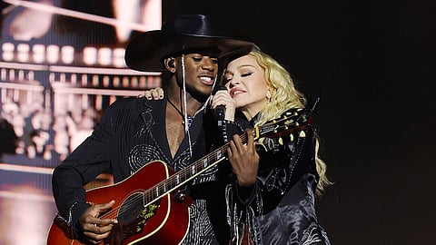 David Banda and Madonna 