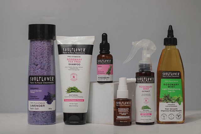Haircare products by Soulflower