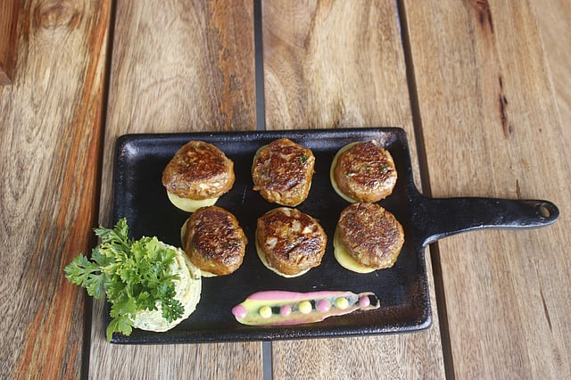 Roti pe tunde kebab