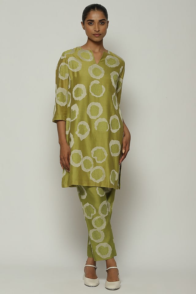 A&T sequin kurta set