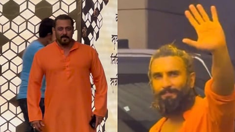 In frame: Salman Khan (L); Ranveer (R)