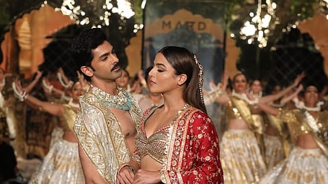 Wamiqa Gabbi and Taha Shah steal the thunder at Abu Sandeep's show in India Couture Week 2024