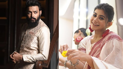 In frame: Saurav Das (L); Prantika 
Das  (R)