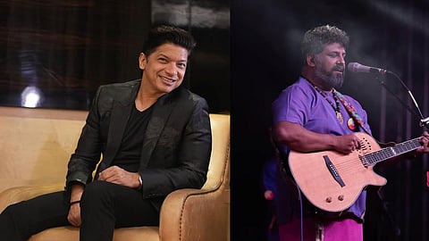 In frame: Shaan (L); Raghu Dixit (R)