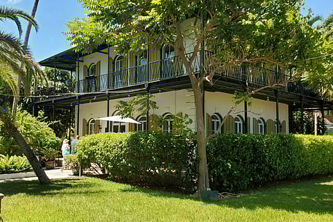 The Hemingway Home & Museum in Key West, Florida