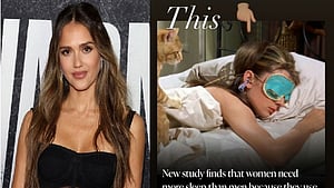 Jessica Alba endorses more sleep for women, cites new research