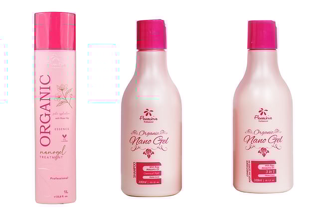 Floractive Profissional's hair care products