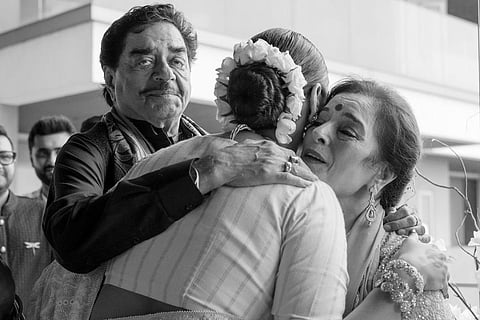 In frame: Sonakshi with her family