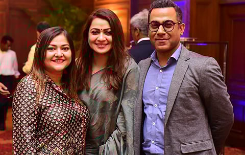 (L-R) Koneenica, Manisha and Sourav