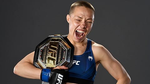In frame: Rose Namajunas