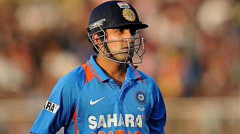 In frame: Gautam Gambhir 