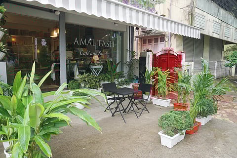 In Frame: The façade of the cafe