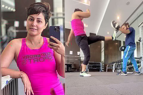 Hina Khan shares picture with beau, calls him her 'strength' in difficult times