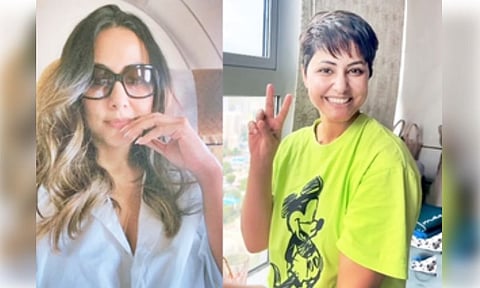 Hina Khan shares transition video