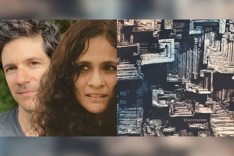 (left) Doug Carraway and Akhila Ramnarayan ; 