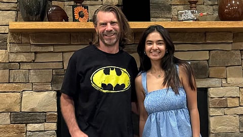 In Frame: Ken Lewis with Anushka Sen