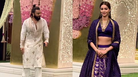 In frame: Ranveer Singh (R); Ananya Panday (L)