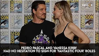 Pedro Pascal and Vanessa Kirby discuss joining Marvel’s ‘Fantastic Four’