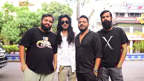 Soumyadeep, Siddhant, Adil and Sourish (L-R)