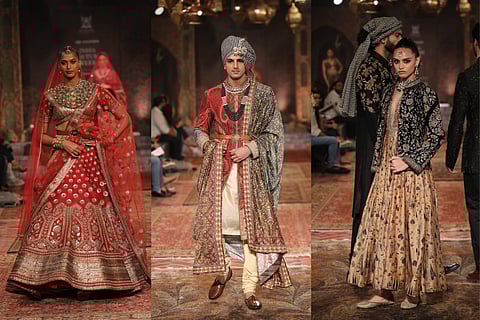 Couturier JJ Valaya’s fall-winter edit 'Muraqqa' celebrates three major Islamic art capitals