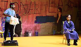 A scene from Love and Information play