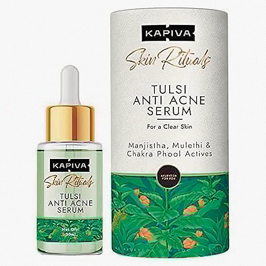 Kapiva’s Tulsi Anti Acne Serum