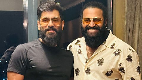 ‘Thangalaan’ star Vikram meets Rishabh Shetty; Kantara actor calls him an inspiration