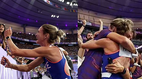 Alice Finot (L); Alice with her boyfriend (R)