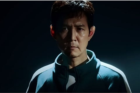  Lee Jung -jae as Seong Gi-hun in a snippet from the teaser