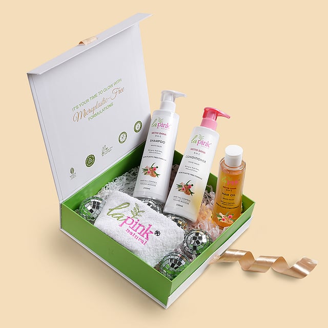 La Pink’s exclusive gift boxes