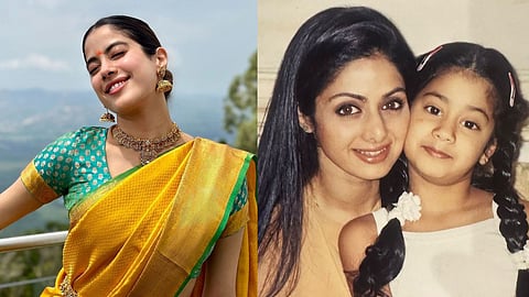 Janhvi Kapoor visits Tirupati temple on mother Sridevi’s 61st birth anniversary, stuns in yellow silk sari