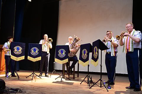 In Pics: United States Air Force Band performs in Kolkata