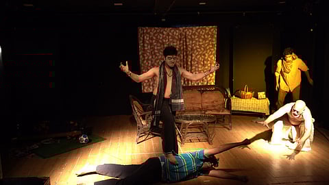 A scene from the play