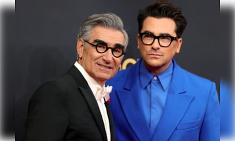 Eugene and Dan Levy