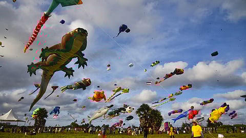 International Kite Festival 2024 held in Chennai