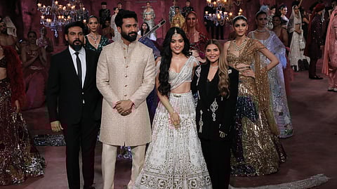 In Frame: Shane Peacock, Vicky Kaushal, Rashmika and Falguni Peacock