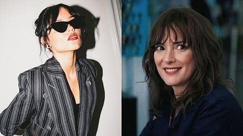 Jenna Ortega (L); Winona Ryder (R)