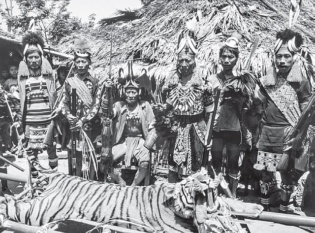 Konyak tiger ceremony