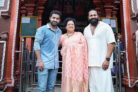 Janhvi Kapoor and Jr. NTR in Daavudi