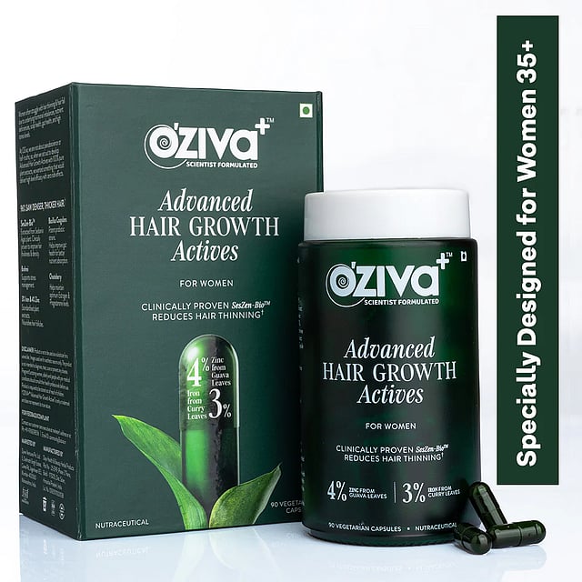 OZiva+ Advanced Hair Growth Actives