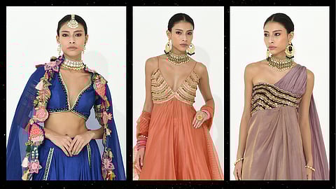 Festive glamour unleashed: Rishi & Vibhuti's 'Shudh Desi Romance' collection blends classic craftsmanship with modern elegance