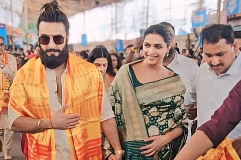 Deepika Padukone and Ranveer Singh 