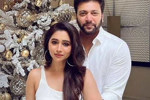 In Frame: Jayam Ravi with Aarti