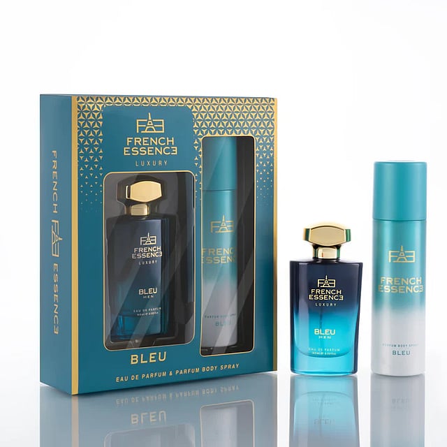French Essence Bleu Unisex Perfume & Deodorant Combo Pack